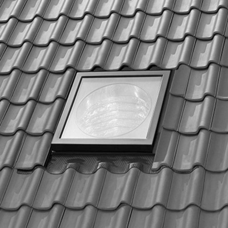 Tubo solar Velux flexible cubierta inclinada