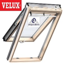 Ventana VELUX proyectante GPL 3070 madera y vidrio laminado seguridad