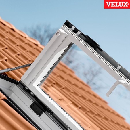 Ventana VELUX salida a cubierta GXU 2070 poliuretano blanco