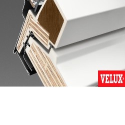 Ventana VELUX salida a cubierta GXU 2070 poliuretano blanco