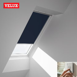 Cortinas VELUX oscurecimiento total eléctrica color estándar