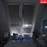 Cortinas VELUX oscurecimiento total eléctrica color estándar