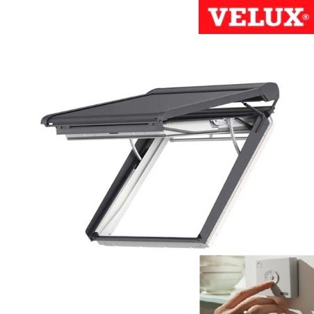 Persianas VELUX eléctricas SMH para ventanas proyectantes eléctricas