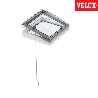 VELUX ventana manual cúpula acrílica cubierta plana