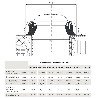 VELUX ventana manual cúpula acrílica cubierta plana