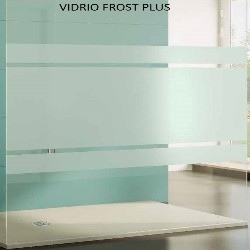 Mampara de ducha GME frontal Aktual vidrio frost plus