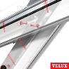 Ventana VELUX giratoria GGL 2070Q anti-intrusión blancas y vidrio seguridad