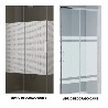 Mampara frontal plegable de ducha Doccia modelo ST Rímini