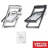 Ventana VELUX giratoria GGU Integra® 007021 poliuretano blanco y vidrio laminado seguridad