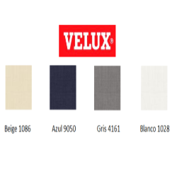 Cortinas VELUX  manual color estándar