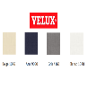 Cortinas VELUX  manual color estándar