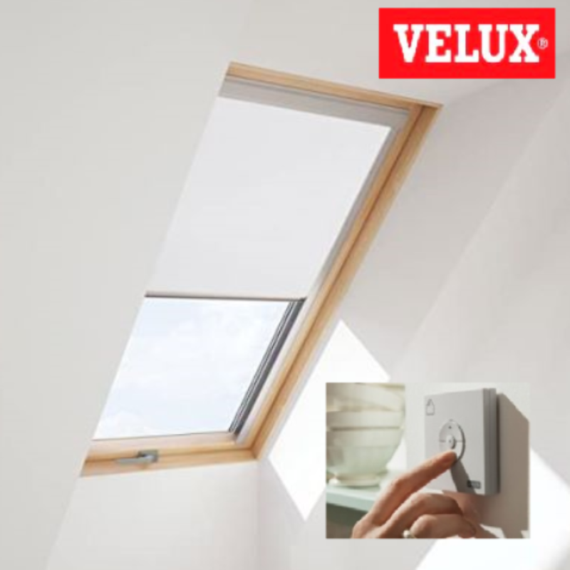 Cortinas VELUX estores eléctricos color estándar