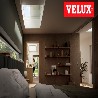 Cortinas VELUX oscurecimiento cubierta plana vidrio