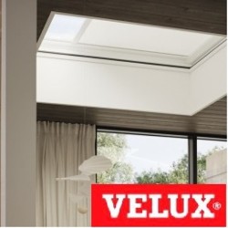 Toldo VELUX  cubierta plana vidrio