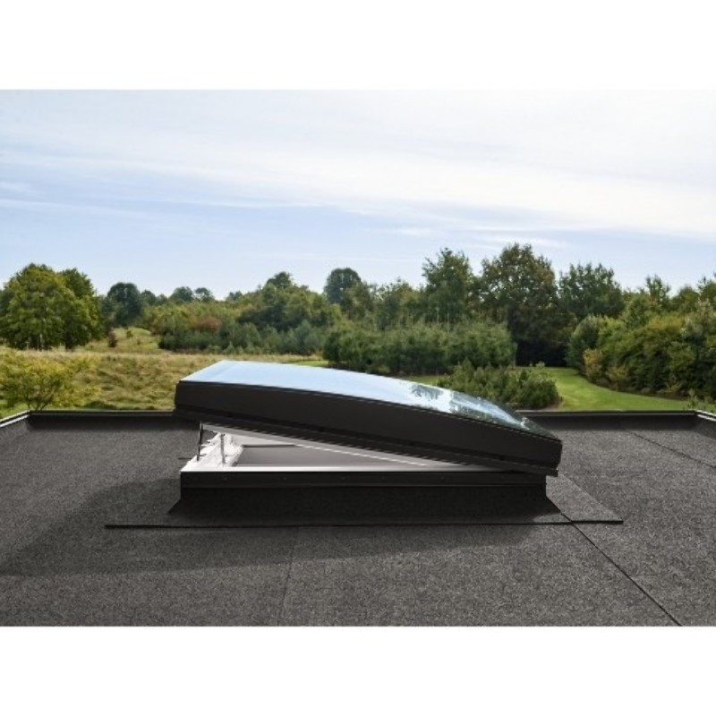 VELUX Ventana solar con cúpula de vidrio curvo