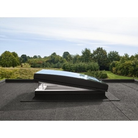 VELUX Ventana solar con cúpula de vidrio curvo