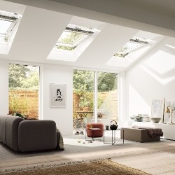 VELUX ventana para tejado de baja pendiente GBL 2015