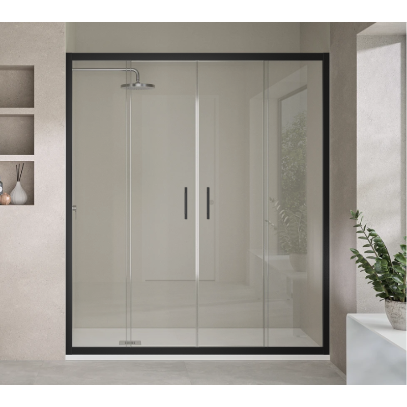 Mampara de ducha frontal corredera ST Varsovia. Oferta mamparas duchas