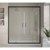 Mampara de ducha frontal corredera ST Varsovia. Oferta mamparas duchas