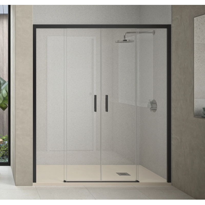 Mampara de ducha frontal corredera ST Vancouver. Oferta mampara ducha