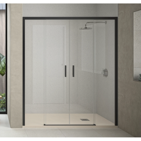 Mampara de ducha frontal corredera ST Vancouver. Oferta mampara ducha