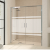 Mampara de ducha frontal corredera ST Danubio. Ofertas mamparas duchas