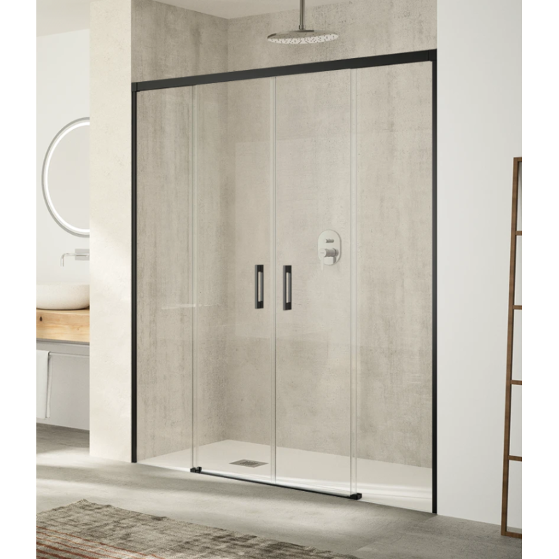 Mampara de ducha frontal corredera ST Positano. Oferta mamparas duchas