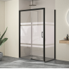 Mampara de ducha corredera con lateral fijo ST Misurii. Oferta mampara