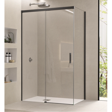 Mampara de ducha angular corredera ST Mesina. Oferta mampara de ducha