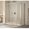 Mampara de ducha angular corredera con lateral fijo ST Guadiana.