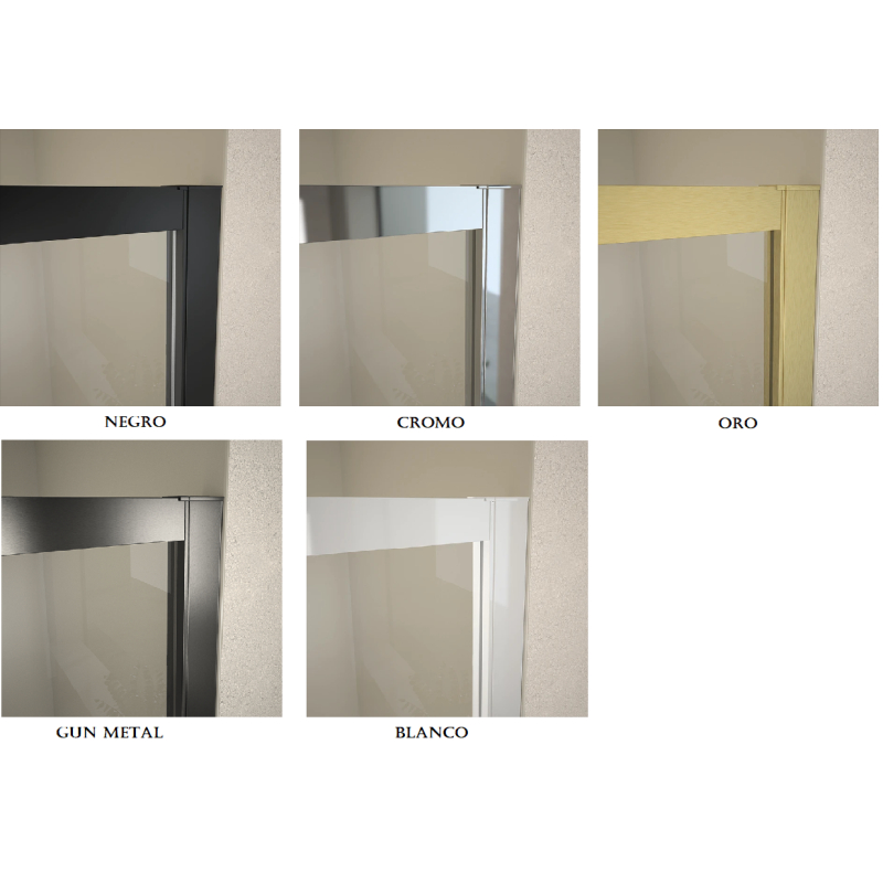 Tienda Mampara de Ducha Doccia modelo ST Mindano. Ofertas mamparas.