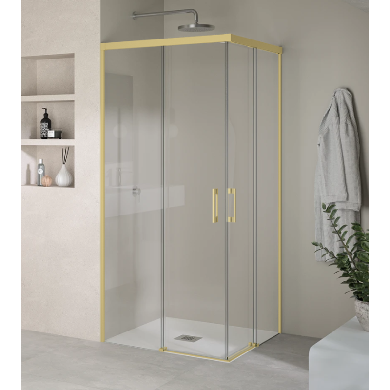 Mampara de Ducha Doccia angular ST Trento. Precios mamparas de Ducha