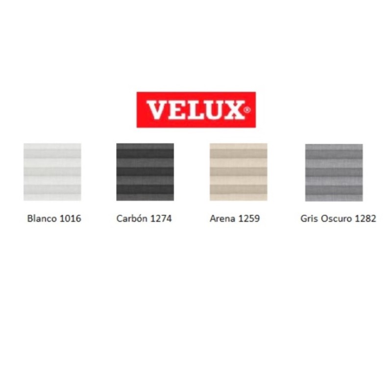 VELUX cortina plisada FHL. Precios Cortinas VELUX