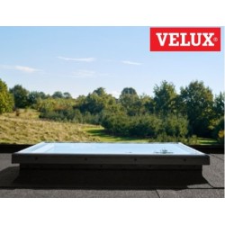 VELUX Ventana fija cubierta plana cúpula vidrio liso (CFU). Tienda VELUX