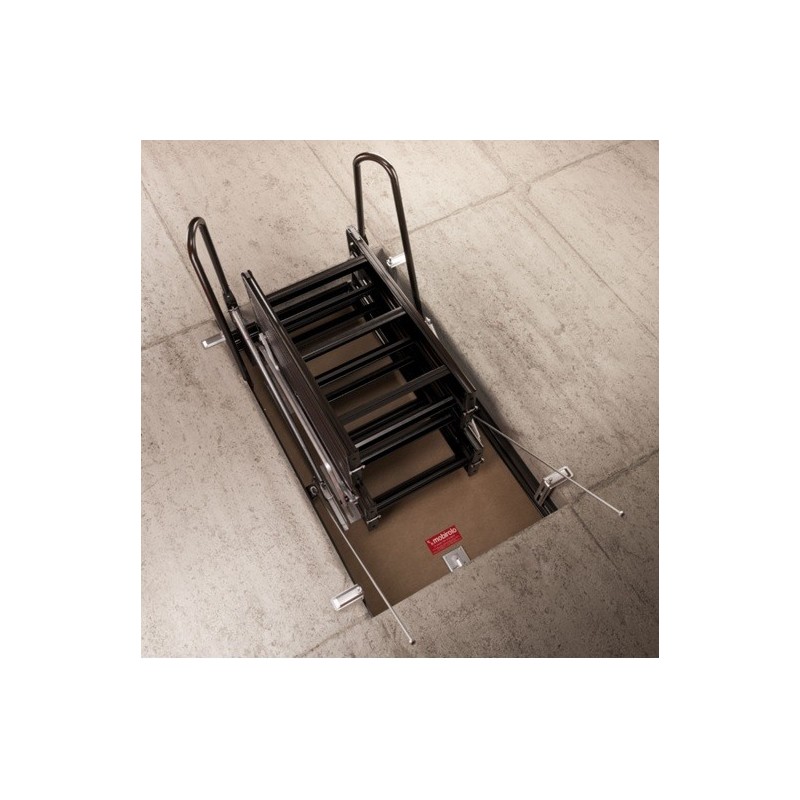 Escalera Escamoteable metalica PK4. Escalera plegable techo barata