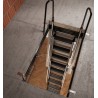 Escalera Escamoteable metalica PK4. Escalera plegable techo barata