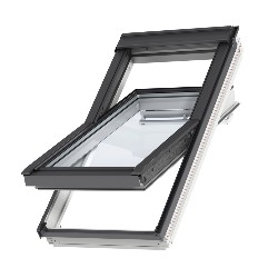 Ventana VELUX giratoria GGL 2067 blancas y vidrio Power Efficiency