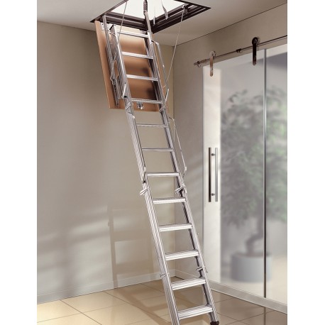 1294 escalera escamoteable aci aluminio techo - Escaleras manuales - Escalera  escamoteable Aci aluminio techo - Escaleras Manuales