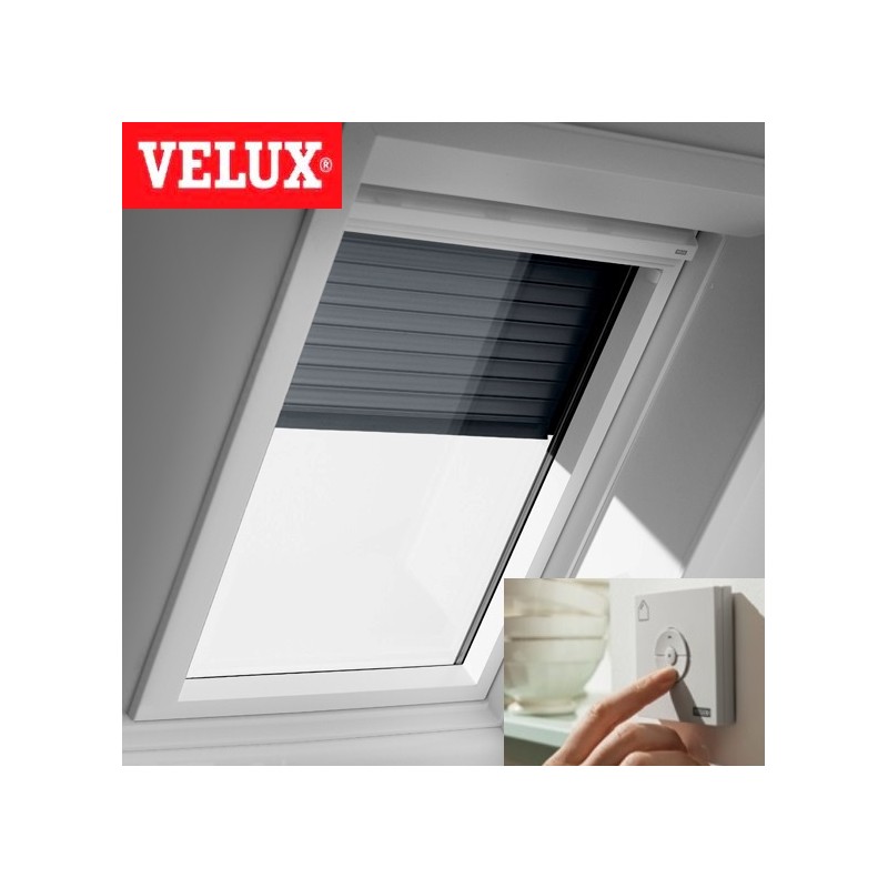 Protección visual persiana persiana de ventana de tejado persiana para VELUX GGU/GPU/CMG-gris 